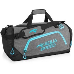 Duffel Sports Bag -L-grey