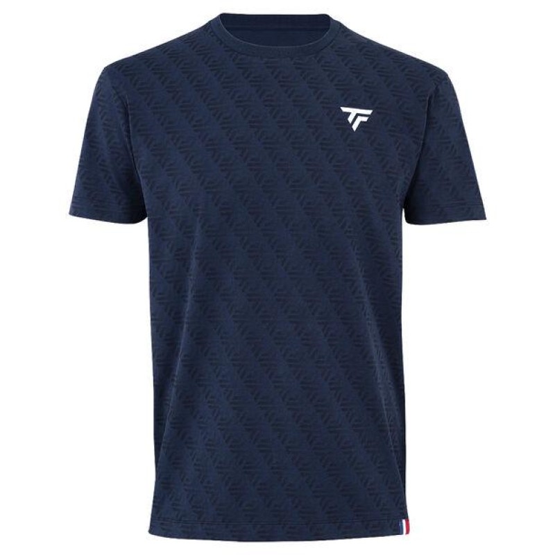 NAVY GRAPHIC TEE STRETCH T-SHIRT