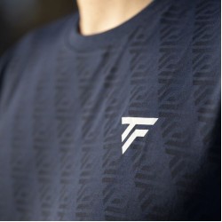 NAVY GRAPHIC TEE STRETCH T-SHIRT