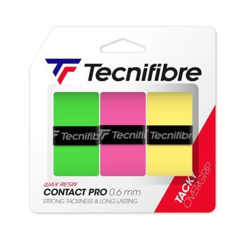 CONTACT PRO ASSORTED FLUO TECNIFIBRE OVERGRIP 
