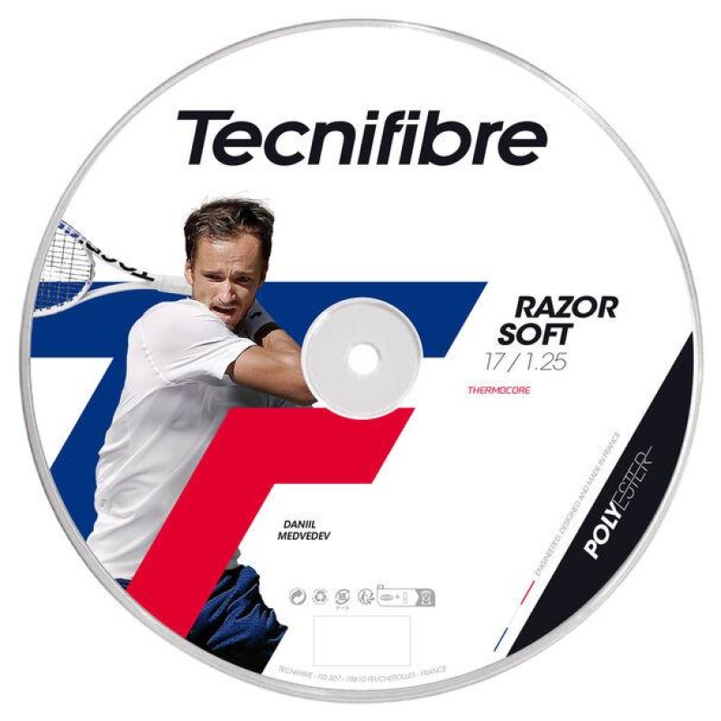 Tecnifibre Razor Soft 125 Carbon Reel 200m