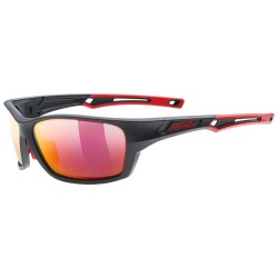 uvex sportstyle 232 P ΧΡΩΜΑ black mat red