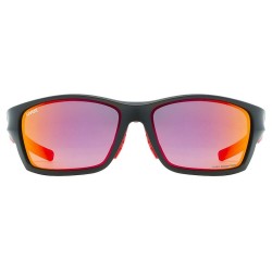uvex sportstyle 232 P ΧΡΩΜΑ black mat red