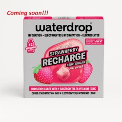 Waterdrop Electrolyte Strawberry Recharge Cubes