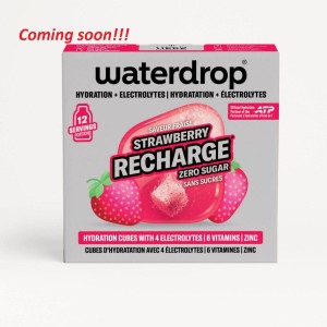 Waterdrop Electrolyte Strawberry Recharge Cubes