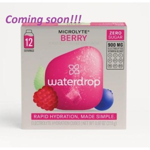 Waterdrop Electrolyte Berry Cubes