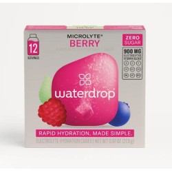 Waterdrop Electrolyte Berry Cubes