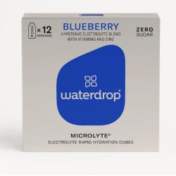 Waterdrop Electrolyte Blueberry Rapid Hydration Cubes