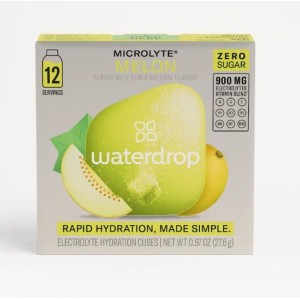Waterdrop Electrolyte Melon Rapid Hydration Cubes
