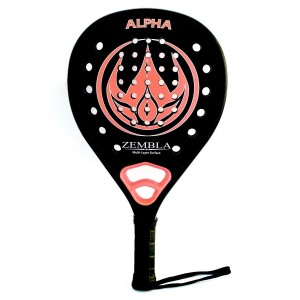 Ρακέτα Padel Zembla Alpha πορτοκαλί