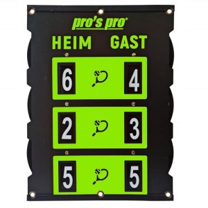 Scoreboard διπλής όψης Green