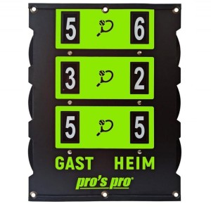 Scoreboard διπλής όψης Green